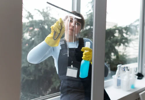 Nettoyage de vitres intérieures et extérieures à Courcemont